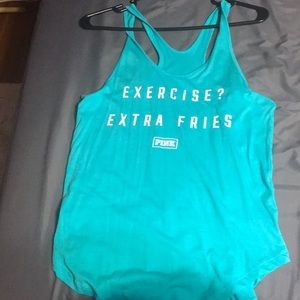 Pink tank top
